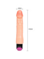 VIBRADOR REALISTICO UNISEX 25 CM MULTIVELOCIDAD DE LA MARCA BAILE VIBRATORS