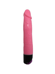 VIBRADOR REALISTICO ROSA 23 CM MULTIVELOCIDAD DE LA MARCA BAILE