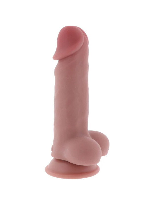GET REAL PENE REALISTICO DELUXE CON TESTICULOS EXTRA GRUESO 17 CM