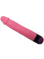 VIBRADOR REALISTICO ROSA 23 CM MULTIVELOCIDAD DE LA MARCA BAILE