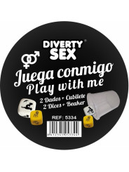 DIABLO PICANTE DADOS LUGAR POSTURAS HETERO CON CUBILETE