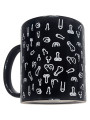 DIABLO PICANTE TAZA NEGRA PENES 370 ML