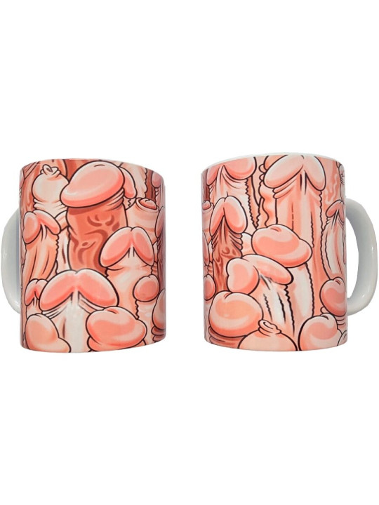 DIABLO PICANTE TAZA COLOR PENES 370 ML