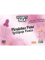 DIABLO GOLOSO 50 PIRULETAS PENE GIN TONIC FRESA 10 ALCOHOL