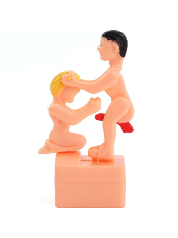 DIABLO PICANTE MUNECO BROMA POSTURA SEXUAL FELACION CON CUERDA