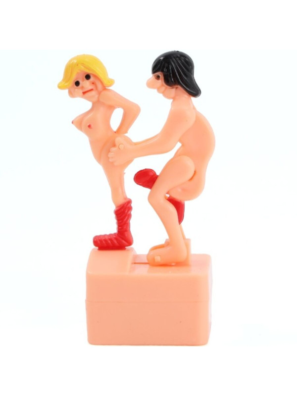 DIABLO PICANTE MUNECO BROMA POSTURA SEXUAL POR DETRAS CON CUERDA