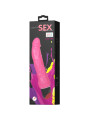 VIBRADOR REALISTICO ROSA 24 CM MULTIVELOCIDAD DE LA MARCA BAILE