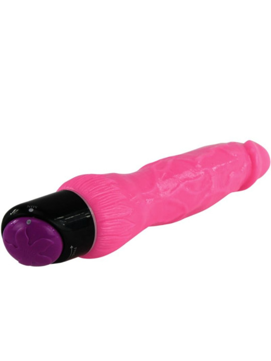 VIBRADOR REALISTICO ROSA 24 CM MULTIVELOCIDAD DE LA MARCA BAILE