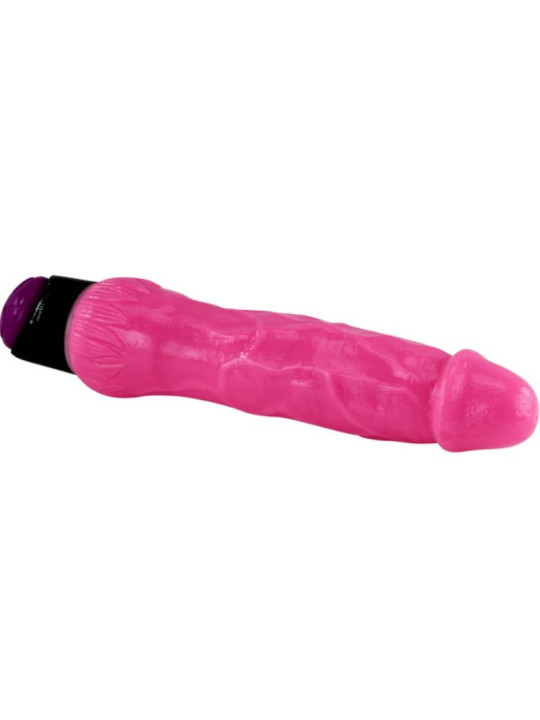 VIBRADOR REALISTICO ROSA 24 CM MULTIVELOCIDAD DE LA MARCA BAILE