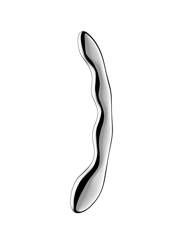 SATISFYER COSMIC CREST 2 DILDO ACERO INOXIDABLE DOBLE USO