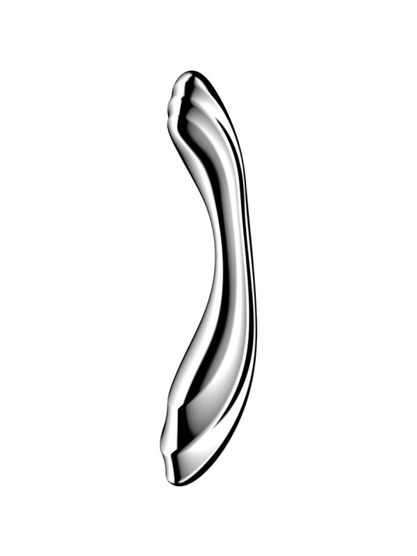 SATISFYER PURE GRAVITY 2 DILDO ACERO INOXIDABLE DOBLE USO
