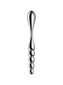 SATISFYER STAR FORCE 1 DILDO ACERO INOXIDABLE DOBLE USO