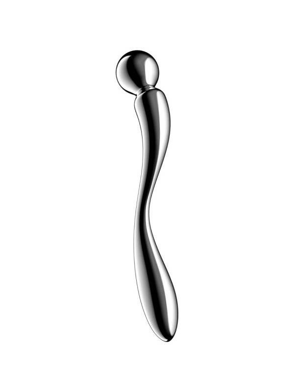SATISFYER STAR FORCE 2 DILDO ACERO INOXIDABLE DOBLE USO