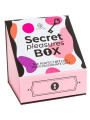 SECRET PLAY CAJA DE PLACERES PARA PAREJAS DADOS BALA VIBRADORA PLUMERO
