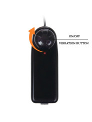 DILDO REALÍSTICO VIBRADOR 23.5 CM CON VENTOSA Y MANDO DE LA MARCA BAILE