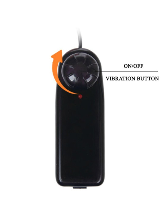 DILDO REALÍSTICO VIBRADOR 23.5 CM CON VENTOSA Y MANDO DE LA MARCA BAILE