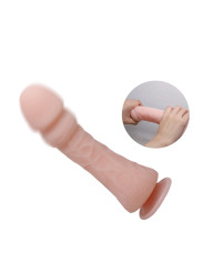 DILDO REALÍSTICO VIBRADOR 23.5 CM CON VENTOSA Y MANDO DE LA MARCA BAILE