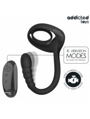 ADDICTED TOYS ANILLO PENE VIBRADOR PUNTOP CONTROL REMOTO