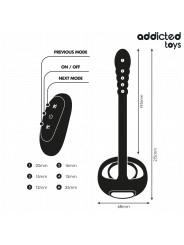 ADDICTED TOYS ANILLO PENE VIBRADOR PUNTOP CONTROL REMOTO