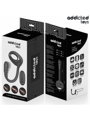 ADDICTED TOYS ANILLO PENE VIBRADOR PUNTOP CONTROL REMOTO