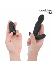 ADDICTED TOYS PLUG ANAL VIBRADOR ROTATORIO CONTROL REMOTO