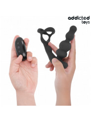 ADDICTED TOYS MASAJEADOR PROSTATICO ROTATORIO CONTROL REMOTO