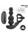 ADDICTED TOYS MASAJEADOR PROSTATICO ROTATORIO CONTROL REMOTO