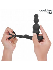 ADDICTED TOYS MASAJEADOR PROSTATICO ROTATORIO CONTROL REMOTO