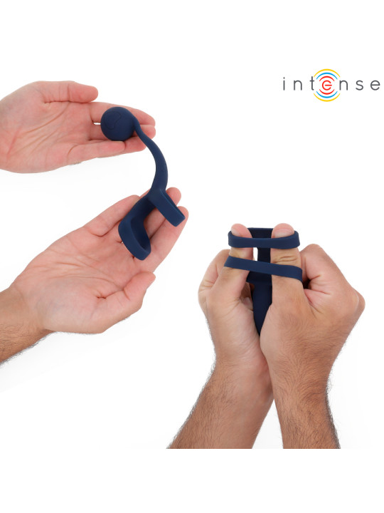 INTENSE TYSON ANILLO POTENCIADOR CON CARACOL VIBRADOR O 32 CM