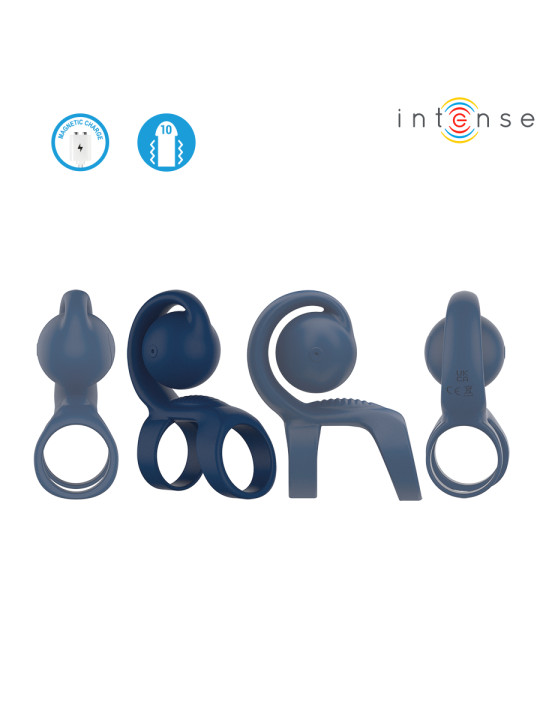 INTENSE TYSON ANILLO POTENCIADOR CON CARACOL VIBRADOR O 32 CM