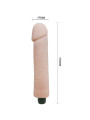 DILDO VIBRADOR REALÍSTICO 25 CM CON VIBRACIONES POTENTES DE LA MARCA BAILE VIBRATORS