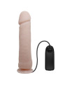 DILDO REALÍSTICO VIBRADOR 26 CM CON VENTOSA Y MANDO DE LA MARCA BAILE