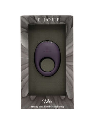 JE JOUE MIO ANILLO PARA EL PENE VIBRADOR FUERTE Y FLEXIBLE MORADO