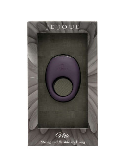 JE JOUE MIO ANILLO PARA EL PENE VIBRADOR FUERTE Y FLEXIBLE MORADO