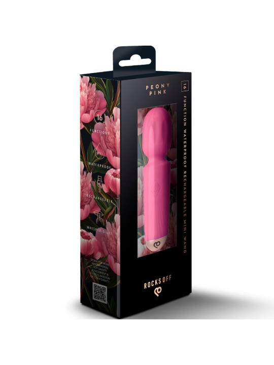 ROCKS OFF MINI VARITA RECARGABLE 16 FUNCIONES FUCSIA
