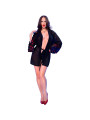 CHILIROSE CR 4882 BABYDOLL TANGA NEGRO S