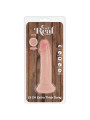 GET REAL DILDO DELUXE DONG GRUESO DE DOBLE DENSIDAD TPE 13 CM