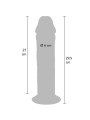 GET REAL DILDO DELUXE DONG GRUESO DE DOBLE DENSIDAD TPE 295 CM