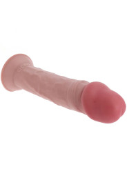 GET REAL DILDO DELUXE DONG GRUESO DE DOBLE DENSIDAD TPE 355 CM