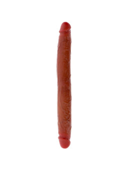 GET REAL DILDO DOBLE DONG DE SILICONA CARAMELO 35 CM