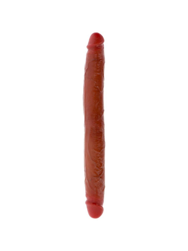 GET REAL DILDO DOBLE DONG DE SILICONA CARAMELO 35 CM