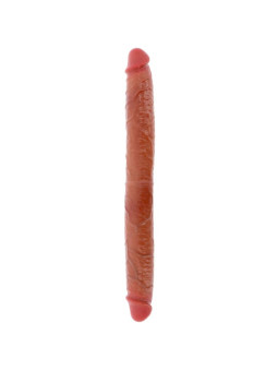 GET REAL DILDO DOBLE DONG DE SILICONA CARAMELO 46 CM