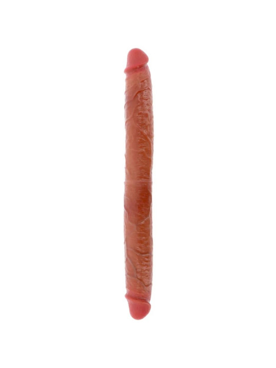 GET REAL DILDO DOBLE DONG DE SILICONA CARAMELO 46 CM