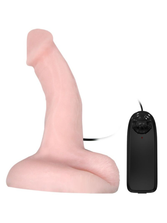 DILDO VIBRADOR REALISTICO CON VENTOSA TPR DE LA MARCA BAILE