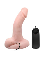 DILDO VIBRADOR REALISTICO CON VENTOSA TPR DE LA MARCA BAILE