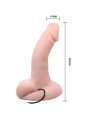 DILDO VIBRADOR REALISTICO CON VENTOSA TPR DE LA MARCA BAILE