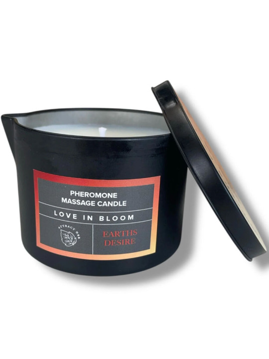 EYE OF LOVE BLOOM VELA DE MASAJE SATIVA EARTHS DESIRE 150 ML