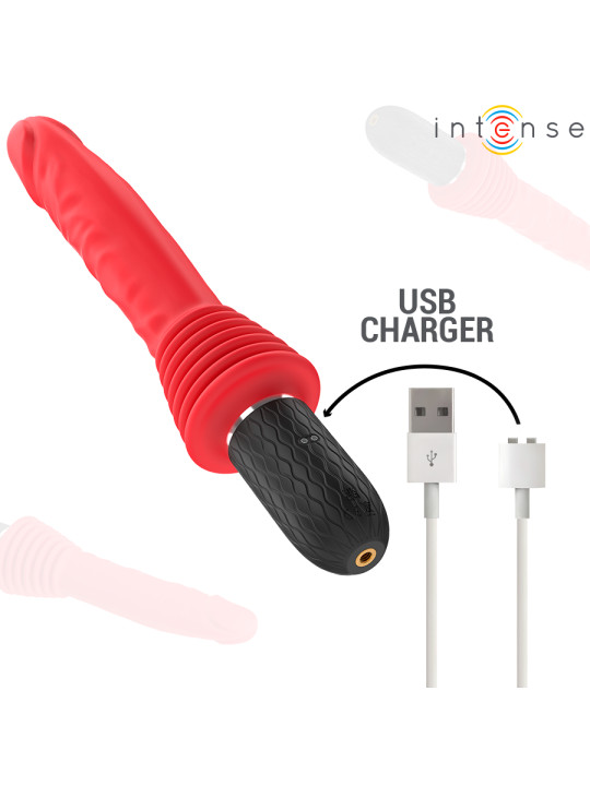 INTENSE CYNTHIA VIBRADOR THRUSTING CONTROL REMOTO CON CALOR