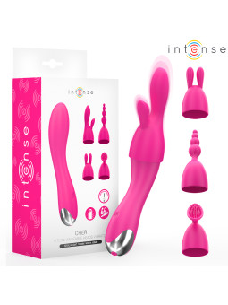 INTENSE CHER VIBRADOR 20 PATRONES CON CABEZALES INTERCAMBIABLES