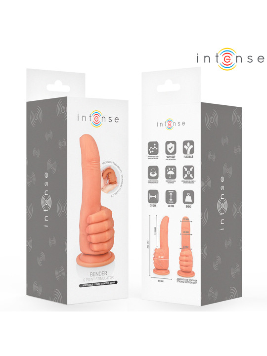 INTENSE BENDER ESTIMULADOR PUNTOG MANO FLEXIBLE 113 CM